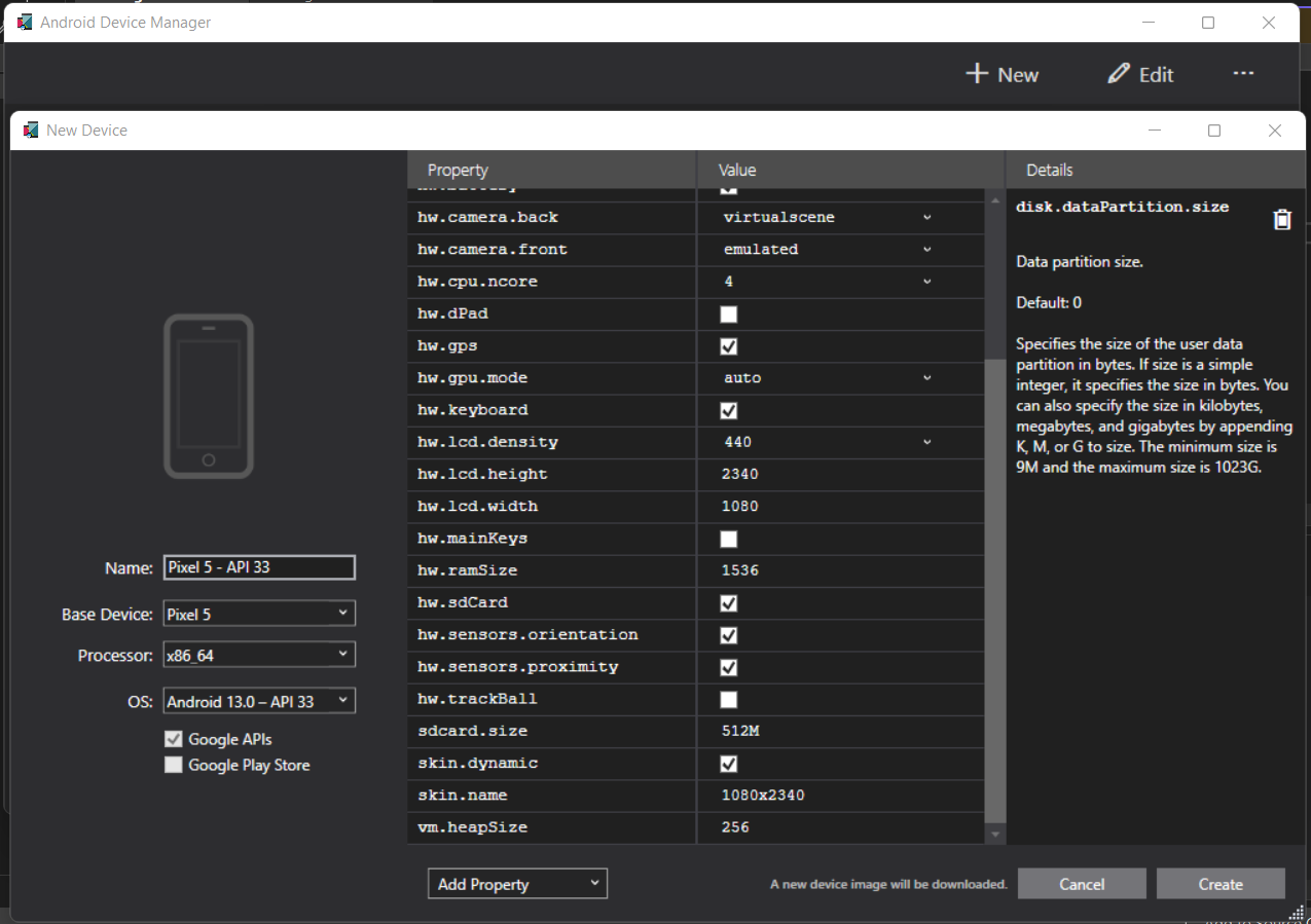 Andorid Emulator